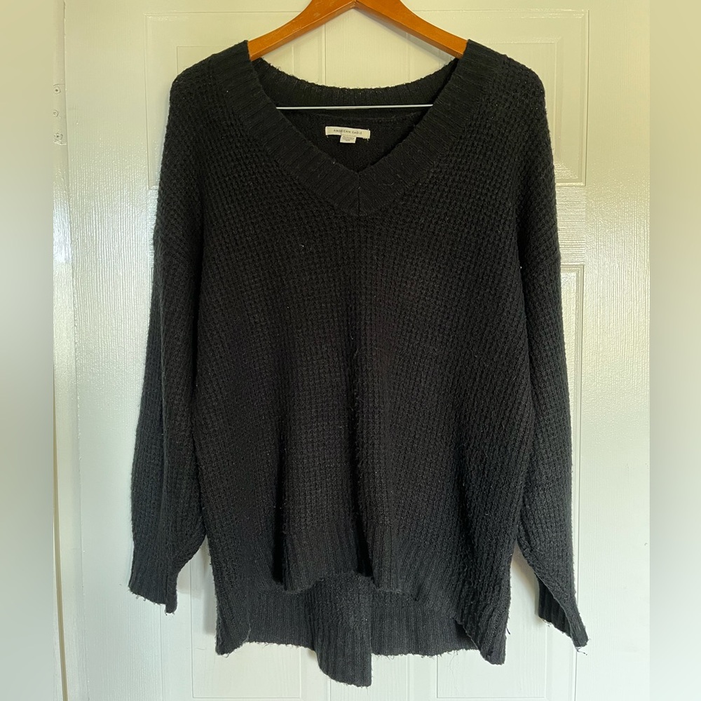 Oversized V-neck Sweater